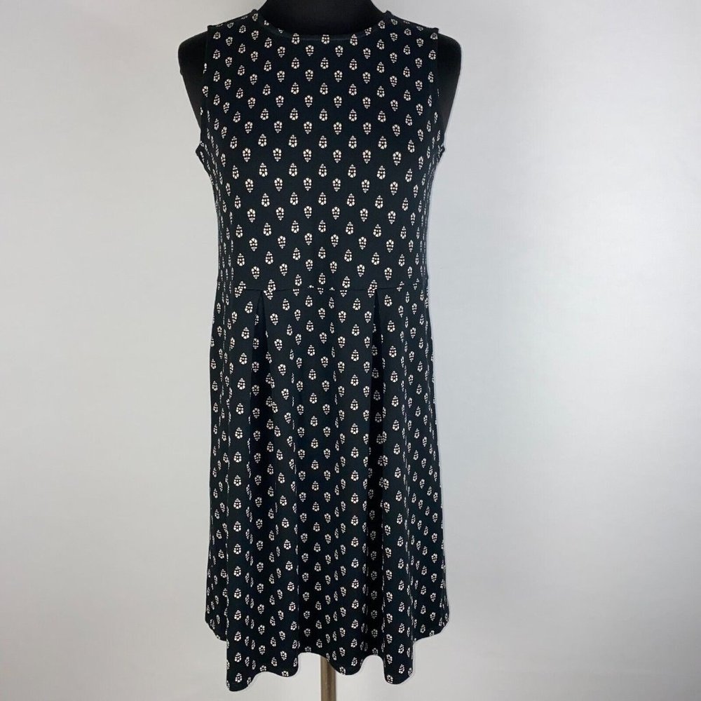 J. Jill Wearever Collection Petite XS Patterned Sleeveless Rayon Blend Dress